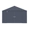 Arrow Storage Products Elite Galvalume Steel Premium Shed Storage Shed, 12 ft x 14 ft, Blue Grey EG1214AN - alternate 2